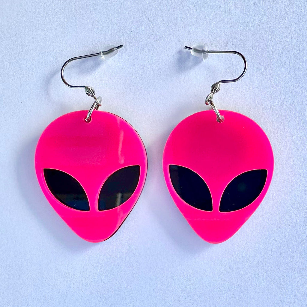 metallic alien dress Blue Alien Costume Hot Pink