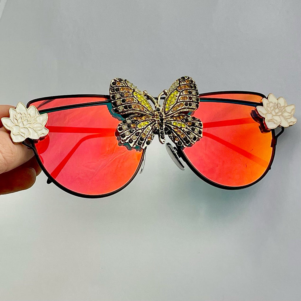 Bling Framed Butterfly Glasses, Photography 17096392486f6495cdac02816df6e1  main image 2