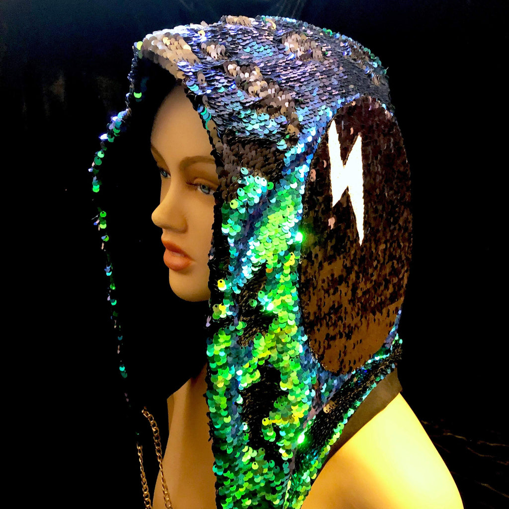 Custom Rave Hood – Rave Fashion Goddess display picture 1