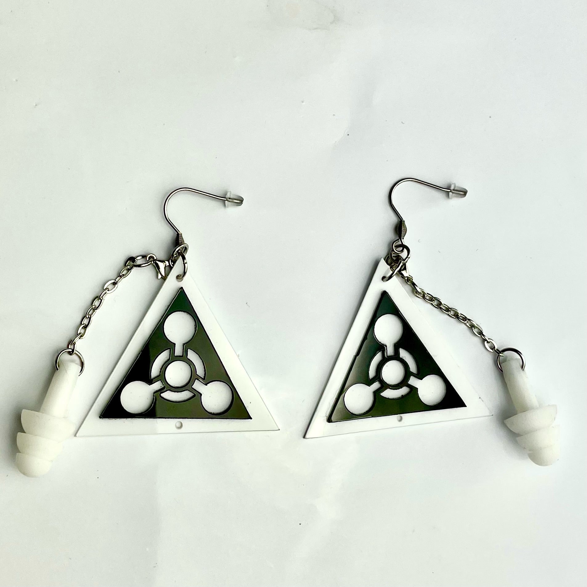 Cyberpunk Earplug Earrings – Rave Fashion Goddess