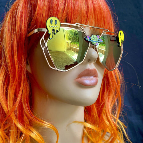 Acid Sunglasses-Rave Fashion Goddess