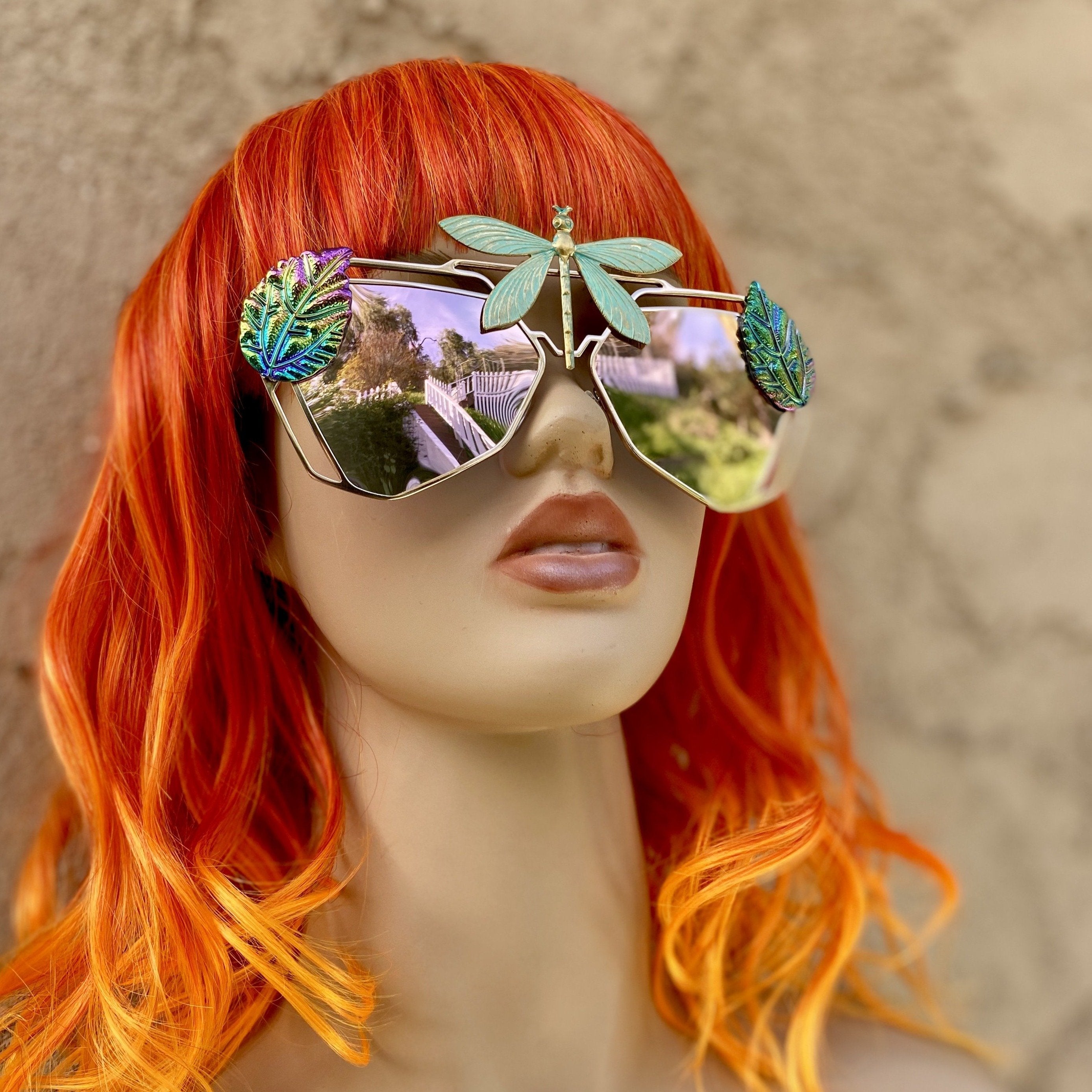 Dragonfly Sunglasses – Rave Fashion Goddess