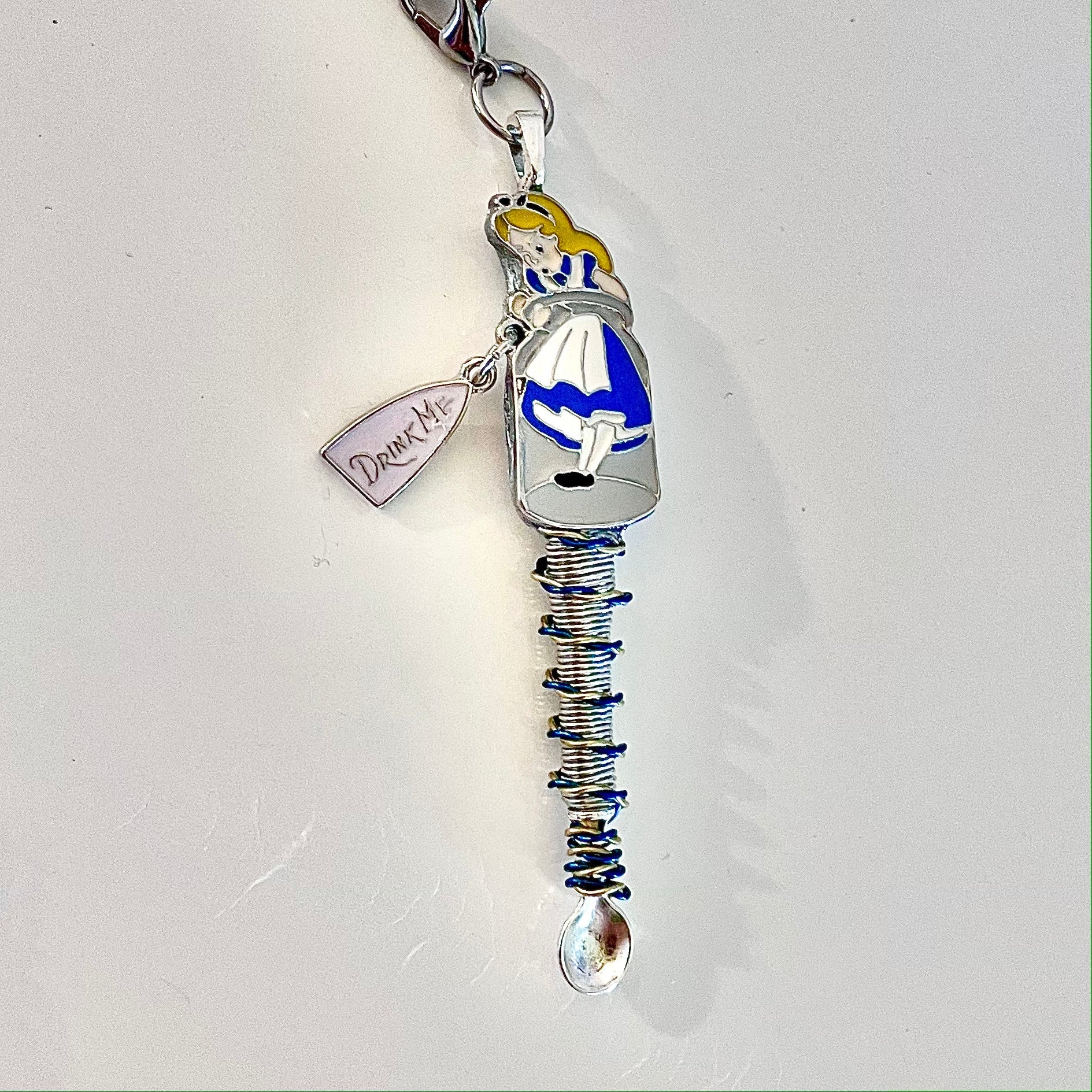 Alice in Wonderland Key Rope Necklace