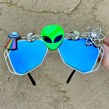 Alien Sunglasses-Rave Fashion Goddess