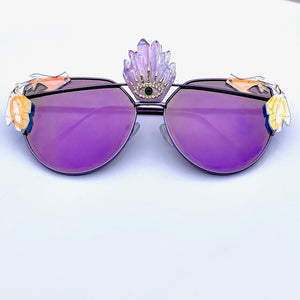 Crystal Cluster Sunglasses