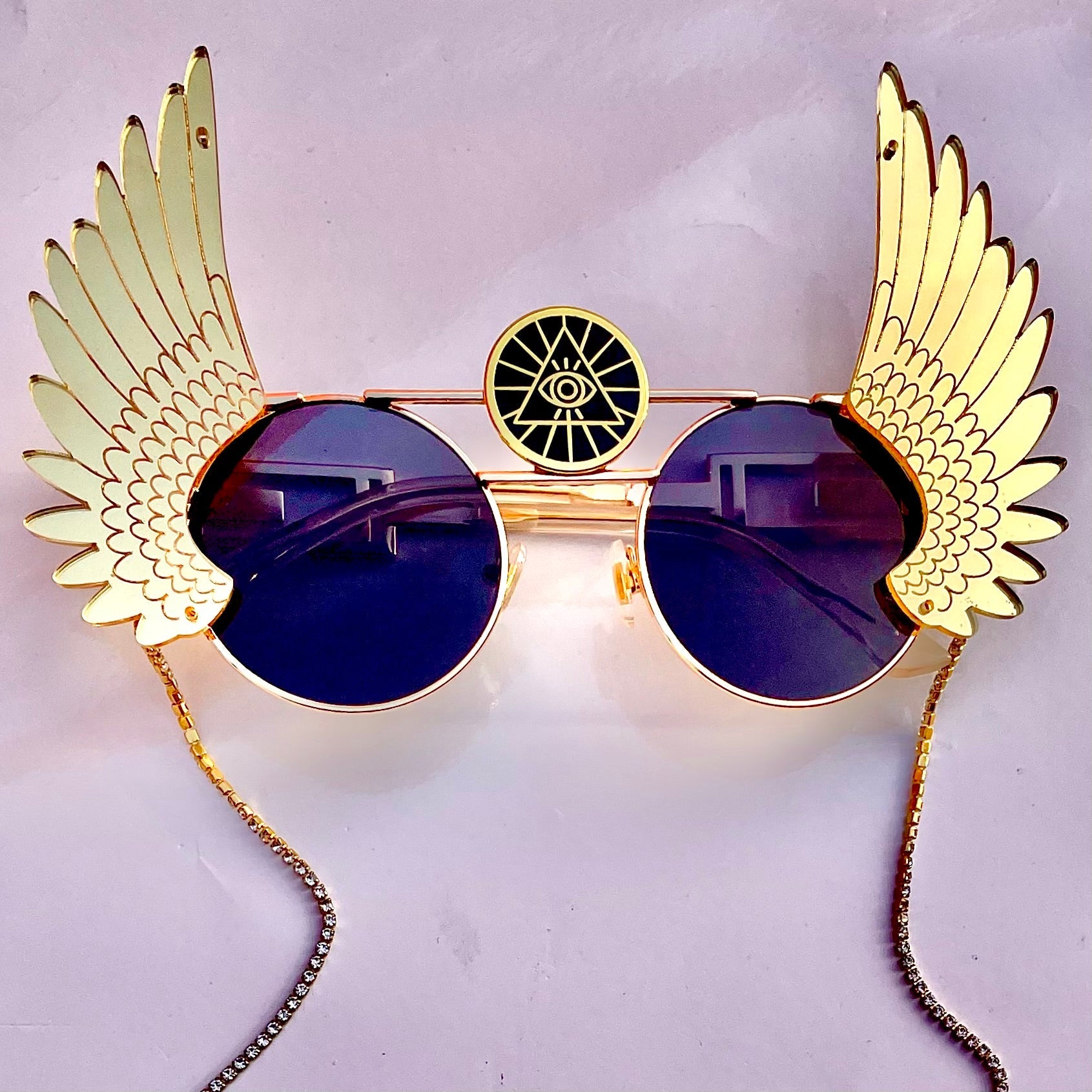 burning goggles Burning Man Costume Sunglasses Without Chain