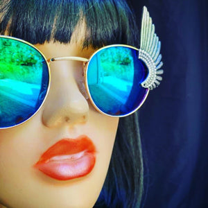 unique goggles Cool Wings Sunglasses – Rave Fashion Goddess