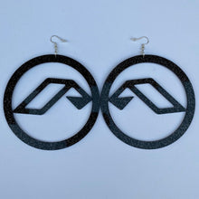 DJ Logo Mirror Earrings-Rave Fashion Goddess