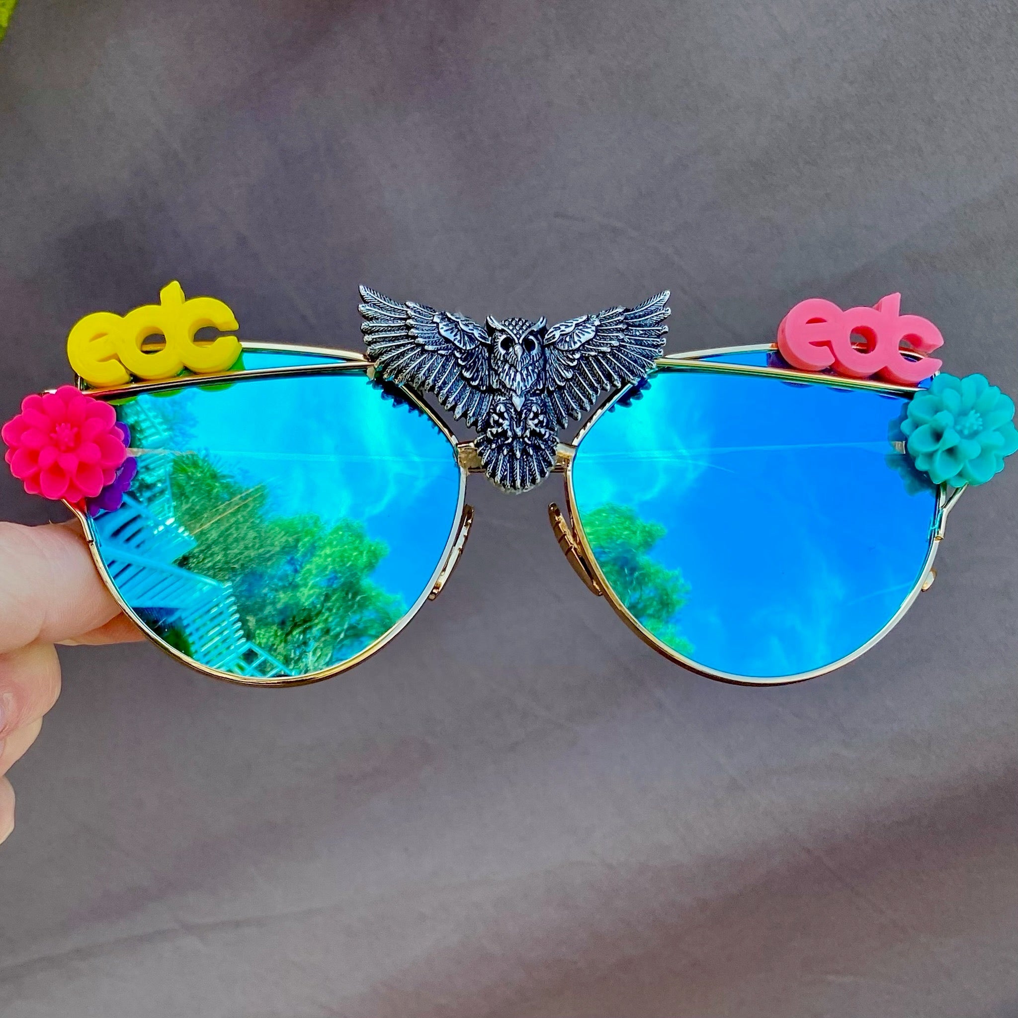 funky goggles EDC Sunglasses Same As Pictured / Pre-Order (Made to Order)