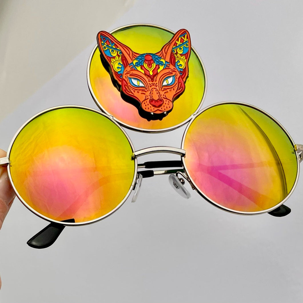 Psychedelic Sphinx Third Eye Sunglasses