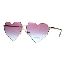 Geometric Heart Sunglasses