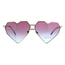 Geometric Heart Sunglasses