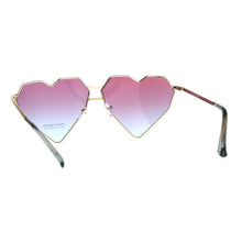 Geometric Heart Sunglasses