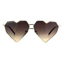 Geometric Heart Sunglasses