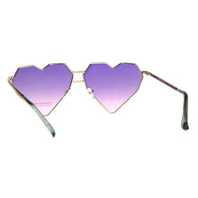 Geometric Heart Sunglasses