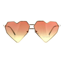 Geometric Heart Sunglasses