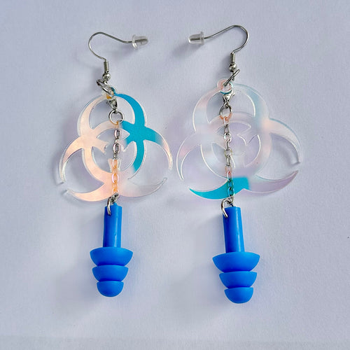 Hardstyle Logo Earplug Earrings