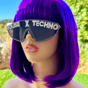 House and Techno Merch Sunglasses
