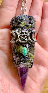 Witch Pendant Necklace