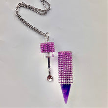 Snuff Vial With Spoon Pendant