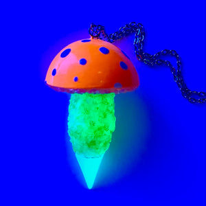 Glowing Mushroom Necklace