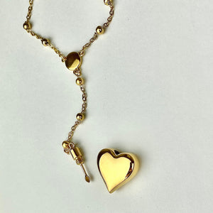 Lana Del Rey Heart Necklace