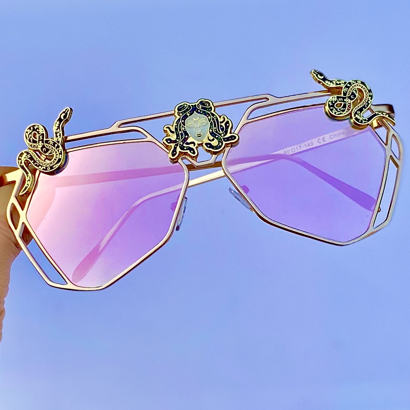 Medusa Rave Medusa Jewelry Sunglasses-Rave Fashion Goddess