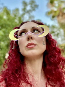 Half Moon Sunglasses-Rave Fashion Goddess