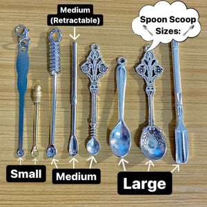 Custom Spoon Scoop Size Examples