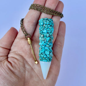 Pill Holder Necklace