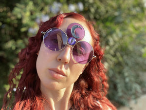 Prince Third Eye Sunglasses-Rave Fashion Goddess