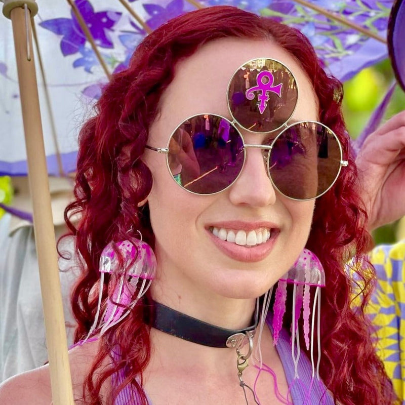 *p(R)ojectR* Glitter SS Tee 3rd Annivランペ Prince Third Eye Sunglasses – Rave Fashion Goddess