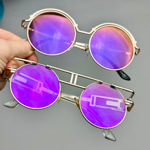 Purple Wire Wrapped Sunglasses
