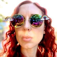 Rainbow Sunglasses-Rave Fashion Goddess