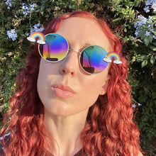 Rainbow Sunglasses-Rave Fashion Goddess