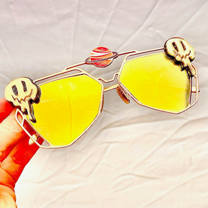 Psychedelic Saturn Sunglasses