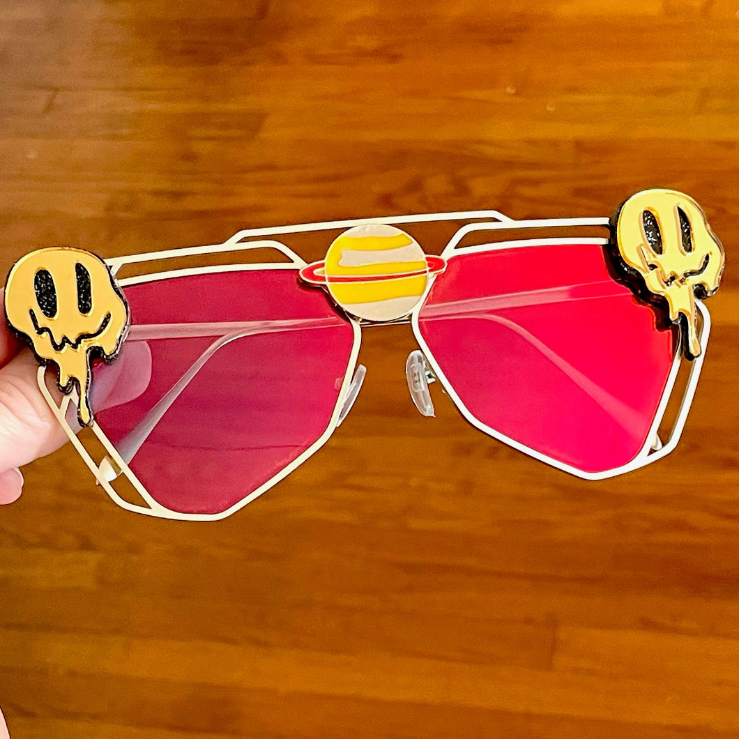 Psychedelic Saturn Sunglasses