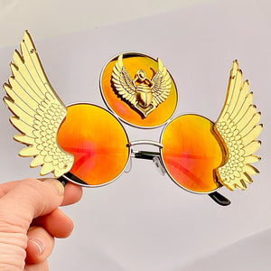 Winged Scarab Third Eye Sunglasses