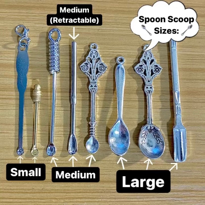 spoon secret stash necklace