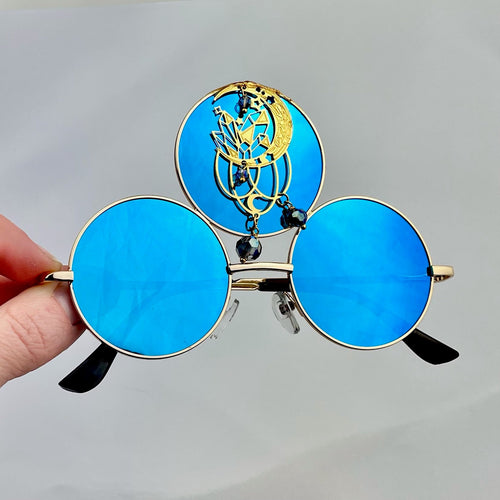 Crystal Third Eye Sunglasses