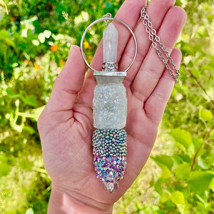 Snuff Pendant With Spoon