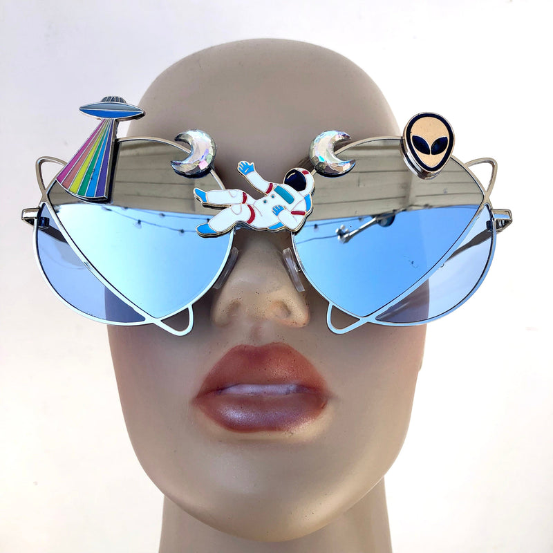 Space Sunglasses Pre-Order (Made to Order) / Light Brown/Tan