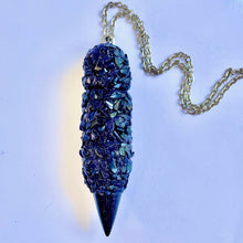 Stash Necklace Blue Sandstone
