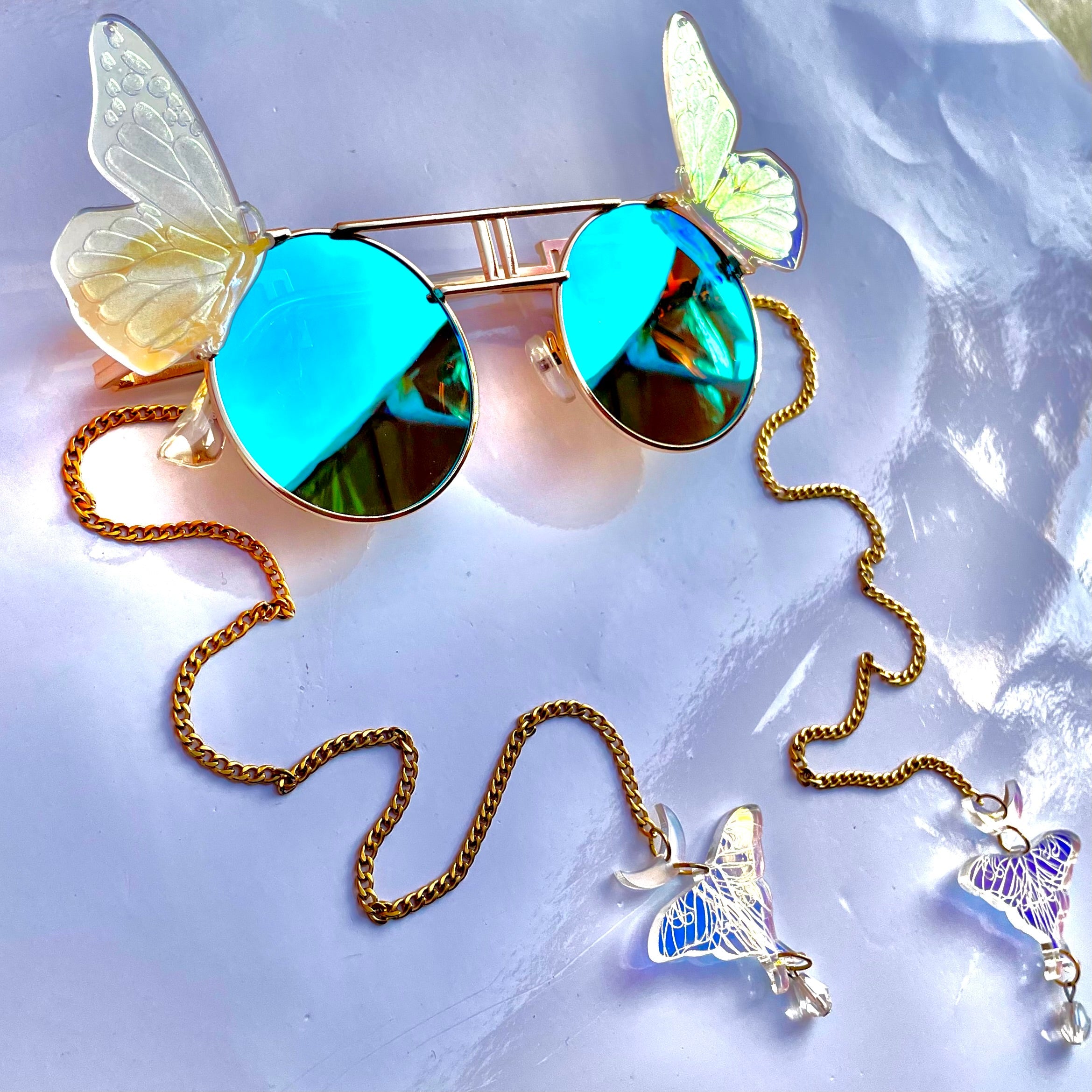 Butterfly fashion sunglasses Best Butterfly Sunglasses – Rave Fashion Goddess main image 3