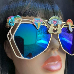 Third Eye Glasses-Rave Fashion Goddess