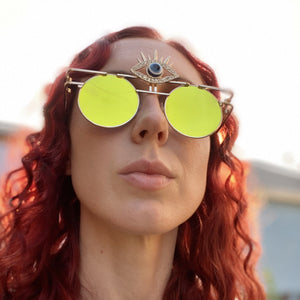 Third Eye Sunglasses-Rave Fashion Goddess
