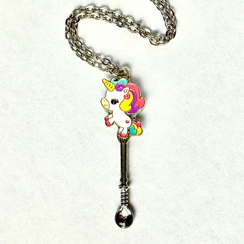 Unicorn Tiny Spoon Necklace