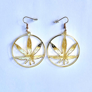 Weed Earrings