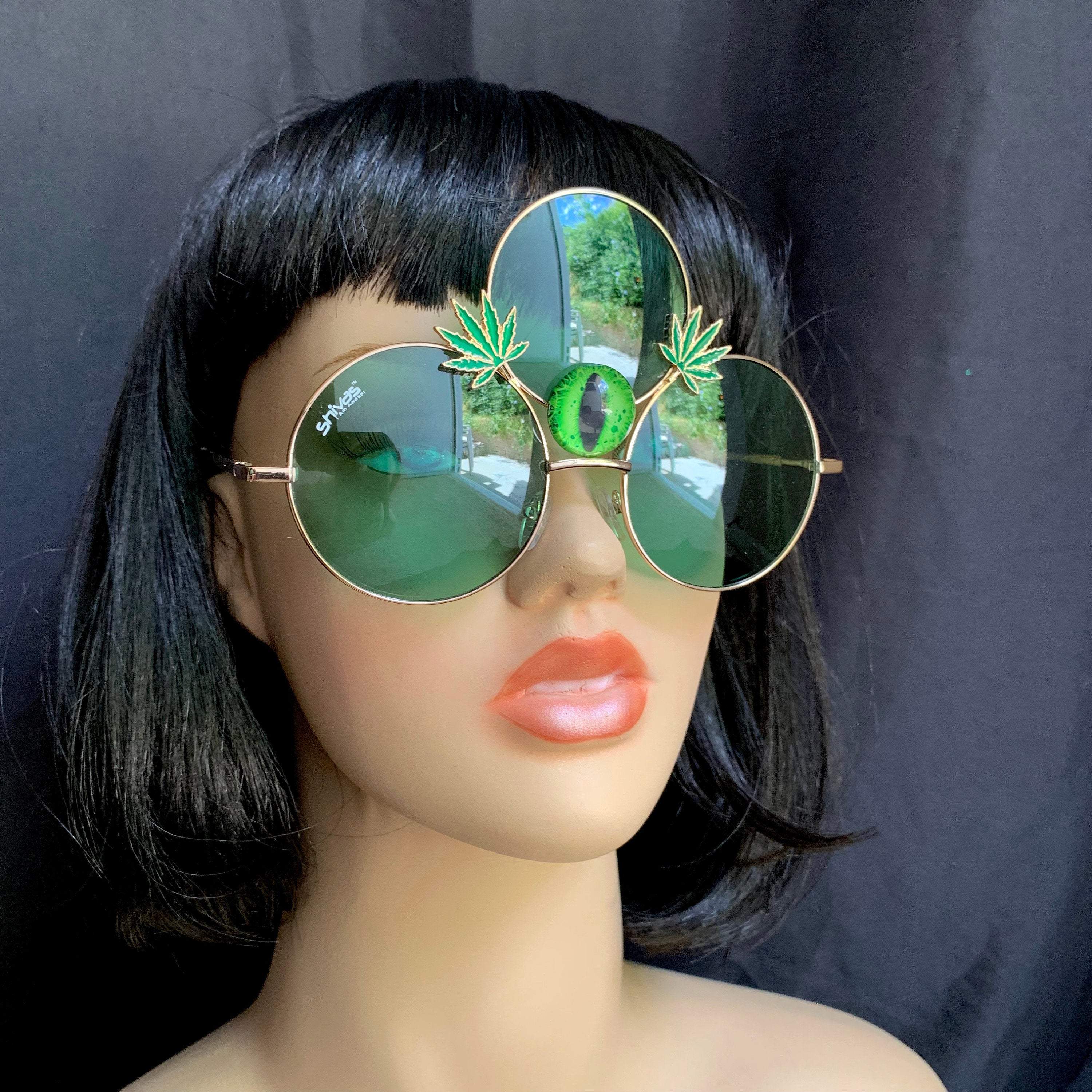 'Leaf' Glasses