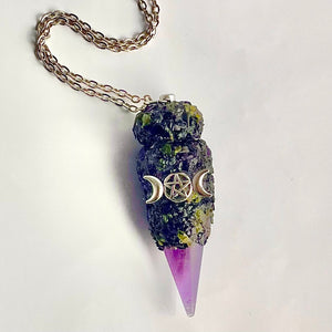 Witch Pendant Necklace